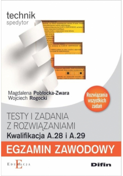 Egzamin zawodowy. Kwalifikacja A.28 i A.29