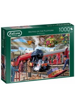 Puzzle 1000 Falcon Czekając na pociąg
