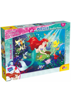 Puzzle dwustronne 60 Mała Syrenka