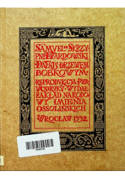 Daphnis Drzewem Bobkowym reprint z 1638 r
