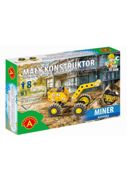 Mały Konstruktor. Koparka - Miner ALEX