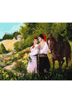 Malowanie po numerach - Data 40x50cm