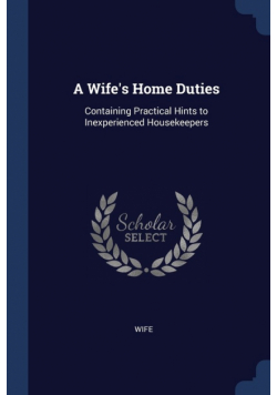 A Wife's Home Duties