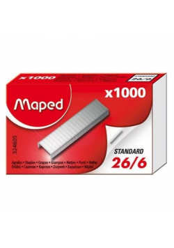 Zszywki 26/6 1000szt MAPED