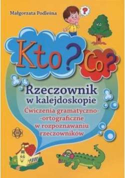Kto? Co? Rzeczownik w kalejdoskopie