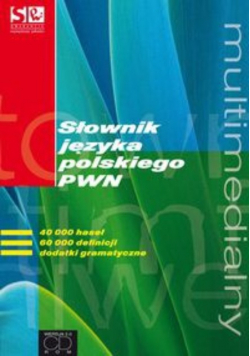 Multimedialny słownik języka polskiego PWN CD Nowa