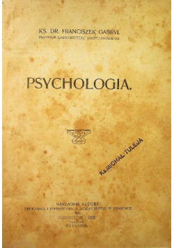 Psychologia 1906 r.