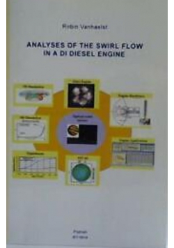 Analyses of the swirl flow in a di diesel engine