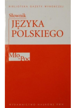 Słownik języka polskiego tom 3 Mło - Poc