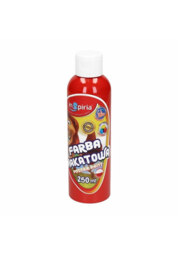 Farba plakatowa czerwona 250ml