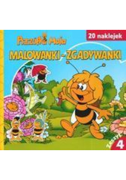 Pszczółka Maja z.4 Malowanki-zgadywanki FK