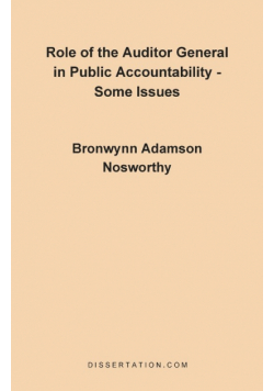 Role of the Auditor General in Public Accountability