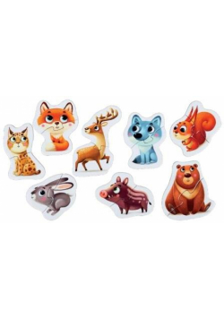 Puzzle Zwierzęta górskie