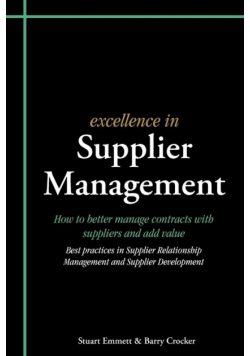 Excellence in Supplier Management