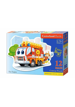 Puzzle 12 maxi Fire Engine CASTOR