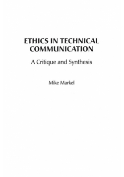 Ethics in Technical Communication