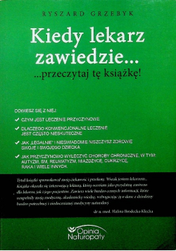 Kiedy lekarz zawiedzie