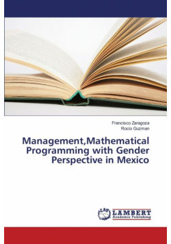 Management,Mathematical Programming with Gender Perspective in Mexico