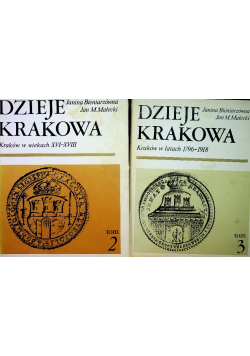 Dzieje Krakowa tom 2 i 3