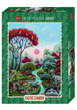 Puzzle 2000 Egzotyczny ogród