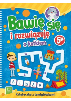 Bawię się i rozwiązuję z kotkiem. 5+