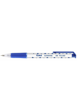 Długopis Superfine aut. 0,5mm nieb. (20szt) TOMA
