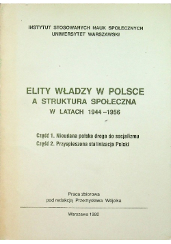 Elity władzy w Polsce a struktura społeczna