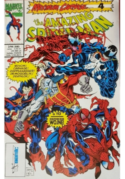 The Amazing Spider Man  nr 4 / 96 A to oznacza wojnę