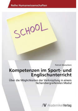 Kompetenzen im Sport- und Englischunterricht