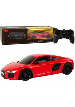 Auto R/C Audi R8 Rastar 1:24 czerwone