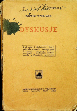 Wasilewski Dyskusje około 1926 r.
