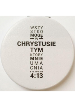 Lusterko kieszonkowe - Wszystko mogę w Chrystusie