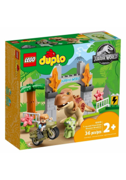 Lego DUPLO Ucieczka tyranozaura i triceratopsa
