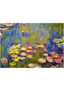 Puzzle 1000 Nenufary, Claude Monet