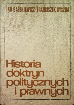 Historia doktryn politycznych i prawnych