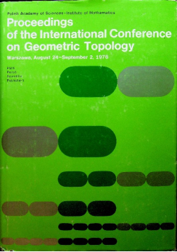 Proceedings of the international conference on Geometric Topology