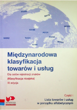 Międzynarodowa klasyfikacja towarów i usług