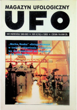 Magazyn ufologiczny UFO nr 4 1993
