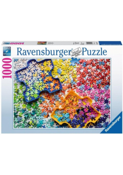 Puzzle 1000 Kolorowe części puzzli