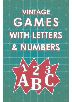 Vintage Games with Letters and Numbers