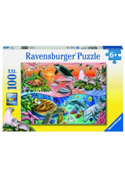 Puzzle 100 Wzburzony ocean XXL