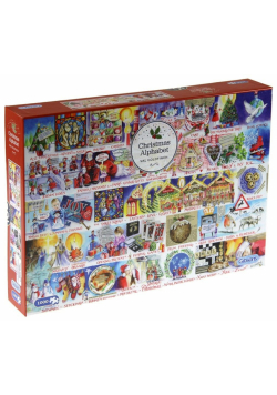 Puzzle 1000 Świąteczny alfabet G3