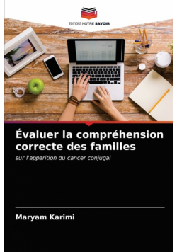 Évaluer la compréhension correcte des familles