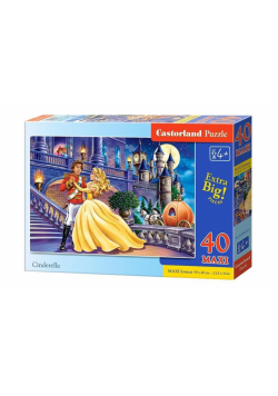 Puzzle 40 maxi - Cinderella 2 CASTOR