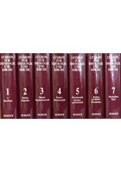 Lexikon fur Theologie und Kirche Tom 1 do 7