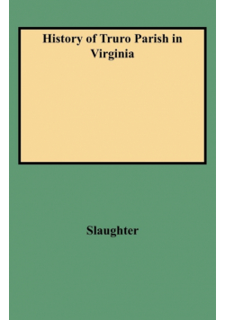 History of Truro Parish in Virginia