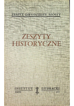 Zeszyty historyczne zeszyt 23