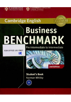 Business Benchmark Pre - intermediate to Intermediate Students Book