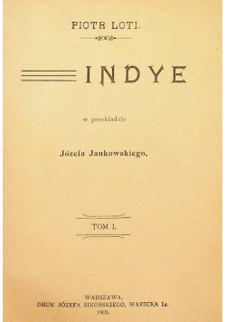 Indye 1905 r.