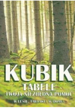 Kubik tabele. Twoja niezbędna pomoc w lesie...
